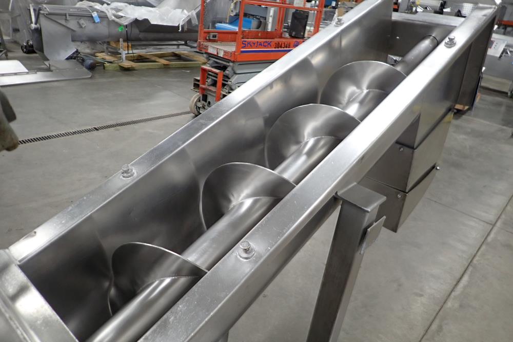 AMFEC SS Screw Conveyor With Agitation