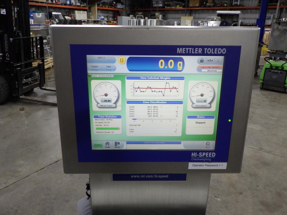 Mettler-Toledo Hi-Speed Checkweigher